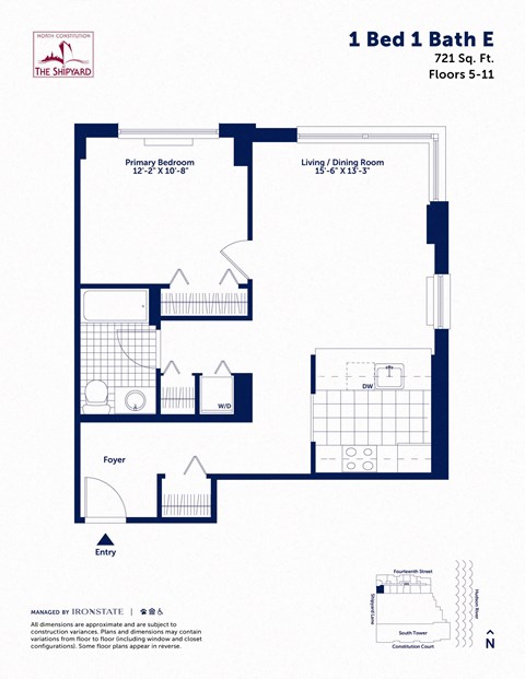 1 14th Street Studio-3 Beds Apartment for Rent - Photo Gallery 36